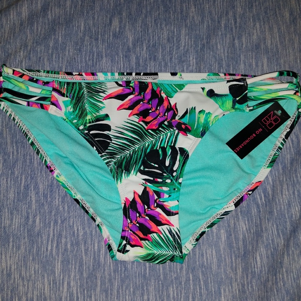 NEW! Palm Leaf Swim Bottoms
